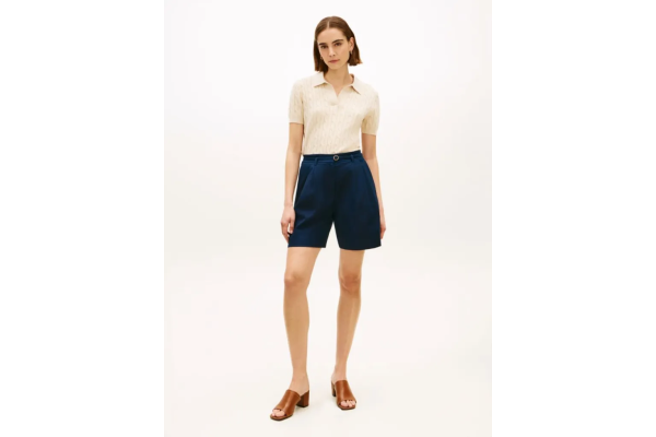 Γυναικεία Βερμούδα Navy Μπλε Tommy Hilfiger WW0WW49040-C1G