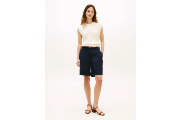 Γυναικεία Βερμούδα Navy Μπλε Tommy Hilfiger WW0WW49648-C1G