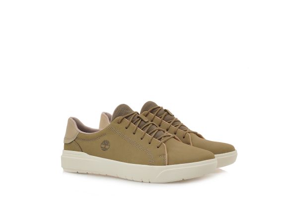 Ανδρικά Δερμάτινα Seneca Bay Oxford Sneakers Μπεζ Timberland TB0A5TY5-DR0