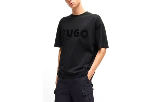 Ανδρικό Dinkee T-shirt Μαύρο HUGO 50525765-001