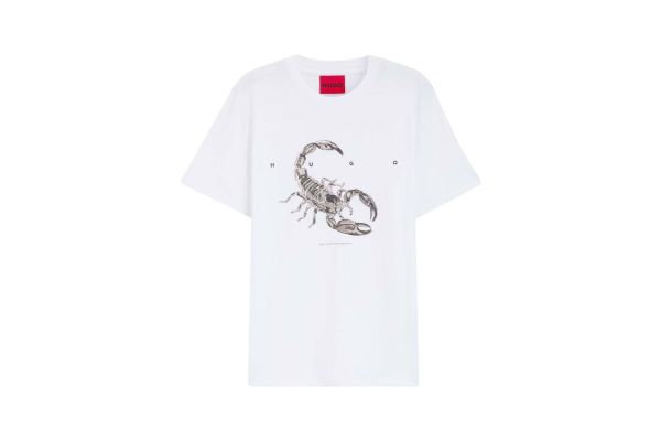Ανδρικό Discorb T-shirt Λευκό HUGO 50557672-100