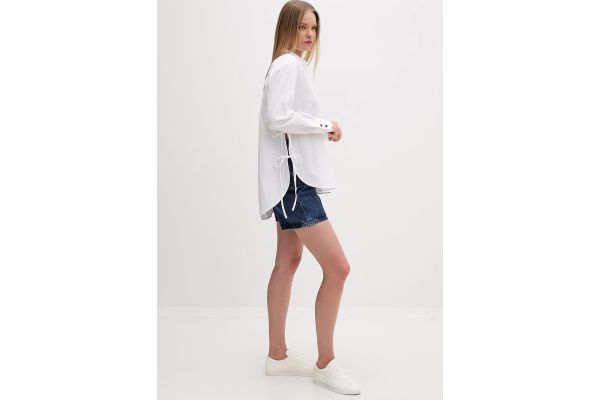Γυναικείο Erigeron Πουκάμισο Λευκό HUGO 50559507-100