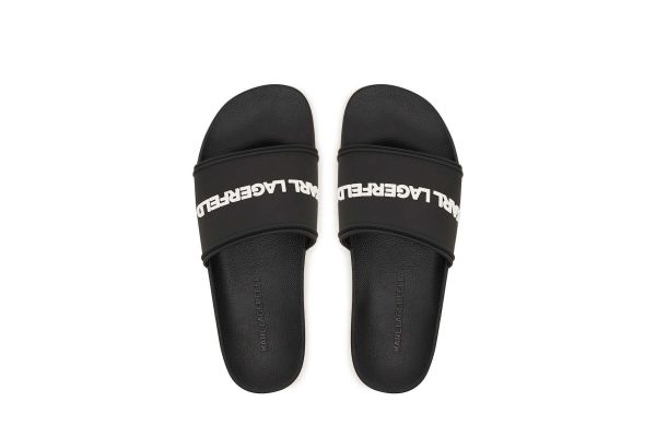 Ανδρικές Kondo II Παντόφλες Μαύρες Karl Lagerfeld KL70004C-V00-Black