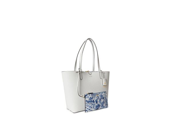Γυναικεία Τσάντα Διπλής Όψεως Λευκή Ralph Lauren 431795329078-WHITE