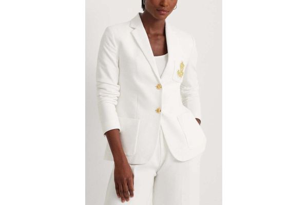 Γυναικείο Anfisa Σακάκι Λευκό Ralph Lauren 200797305001-White