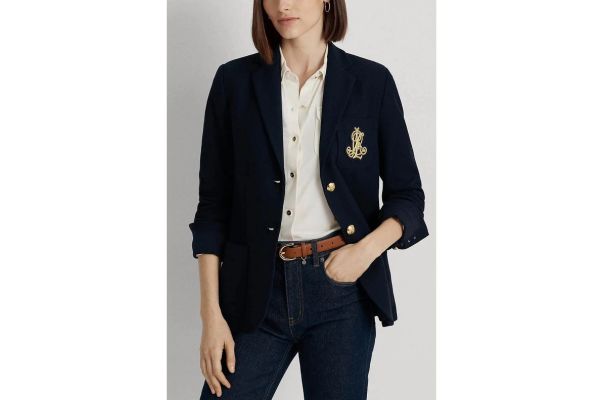 Γυναικείο Anfisa Σακάκι Navy Μπλε Ralph Lauren 200797305005-Navy