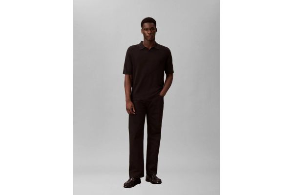Ανδρικό Polo Μαύρο Calvin Klein LV04LF313G-UB1