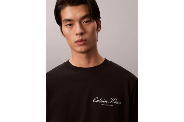 Ανδρικό T-shirt Μαύρο Calvin Klein LV04RF822G-UB1