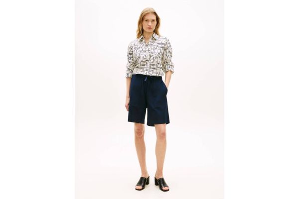 Γυναικείο Πουκάμισο Εκρού Tommy Hilfiger WW0WW44679-0LC