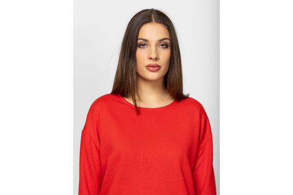 Γυναικείο Dulbia Φούτερ Κόκκινο Heavy Tools T02031-RED