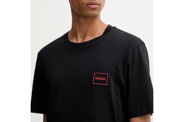 Ανδρικό Dugopak Σετ 2 T-shirt Μαύρο/Λευκό HUGO 50548566-001
