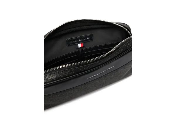 Ανδρικός Φάκελος Μαύρος Tommy Hilfiger AM0AM14146-BDS