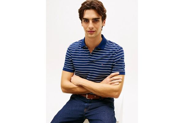 Ανδρικό 1985 Regular Polo Μπλε Tommy Hilfiger MW0MW17770-0X5