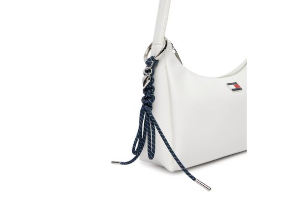 Γυναικεία Τσάντα Ώμου Λευκή Tommy Jeans AW0AW18458-YBL