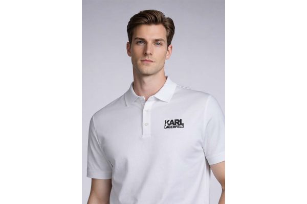 Ανδρικό Polo Λευκό Karl Lagerfeld 745780 500235-10