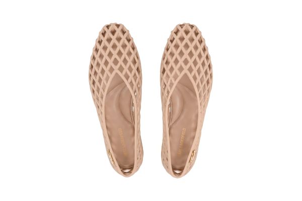 Γυναικείες Μπαλαρίνες Μπεζ Karl Lagerfeld KL80036-V88-Beige