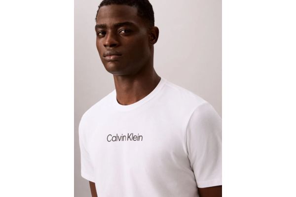 Ανδρικό T-shirt Λευκό Calvin Klein LV04LD230G-YAF