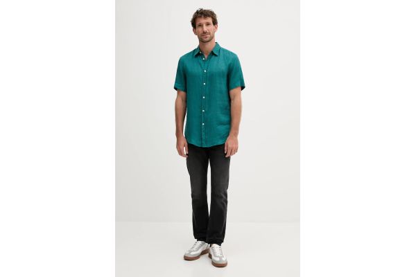 Ανδρικό Slim Taper Τζιν Μαύρο Calvin Klein LV04RB754G-YB3