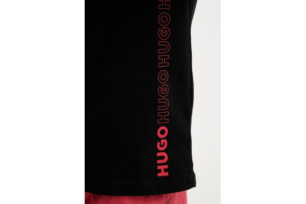 Ανδρικό Tiki T-shirt Μαύρο HUGO 50561117-001
