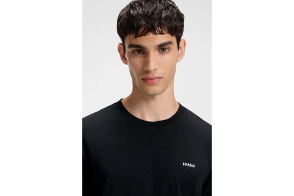 Ανδρικό Dero222 T-shirt Μαύρο HUGO 50466158-001