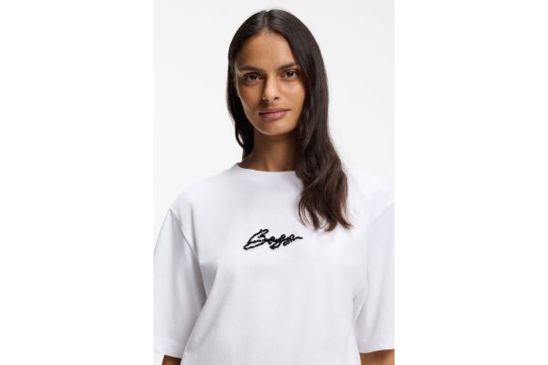 Γυναικείο C Eregular 2 T-shirt Λευκό BOSS 50559075-100