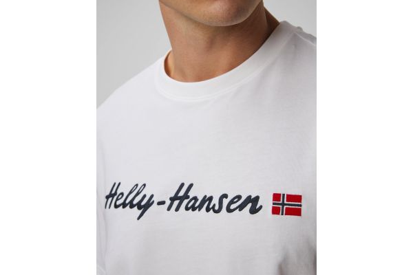 Ανδρικό Core Graphic T-shirt Λευκό Helly Hansen 54599-001