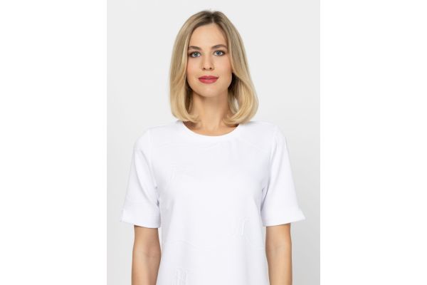 Γυναικείο Velje Φόρεμα Λευκό Heavy Tools T23031-WHITE