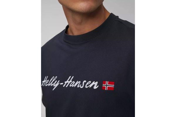 Ανδρικό Core Graphic T-shirt Navy Μπλε Helly Hansen 54599-597