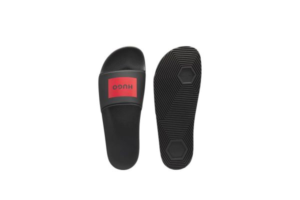 Ανδρικές Timein Παντόφλες Μαύρες HUGO 50548061-001