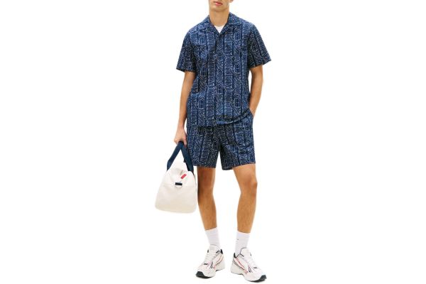 Ανδρική Βερμούδα Navy Μπλε Tommy Jeans DM0DM22829-C1G