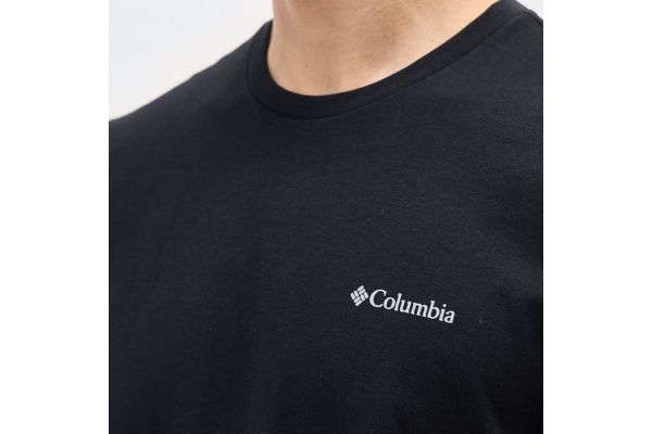 Ανδρικό CSC Basic T-shirt Μαύρο Columbia 2154991-010