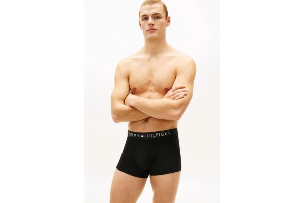 Ανδρικό Σετ Μπόξερ 3 Τεμαχίων Μαύρα Tommy Hilfiger UM0UM03900-0R8