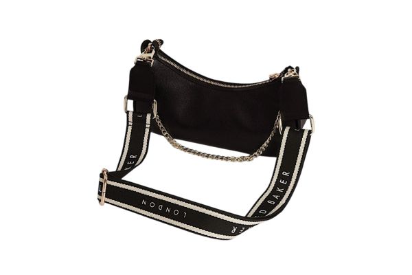 Γυναικεία Δερμάτινη Laarna Τσάντα Μαύρη Ted Baker 283913-BLACK