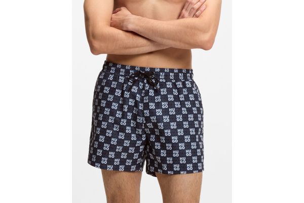 Ανδρικό Aaron Μαγιό Navy Μπλε HUGO 50556792-411