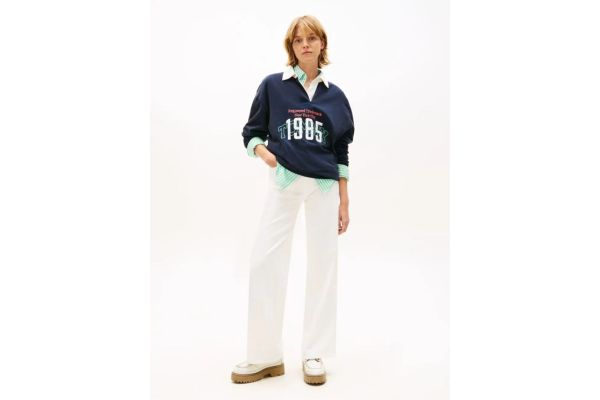 Γυναικείο Claire Τζιν Λευκό Tommy Jeans DW0DW22648-1D0