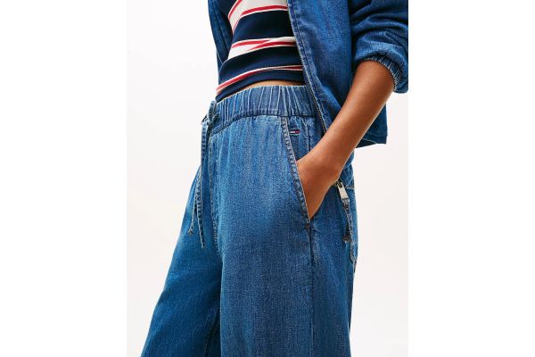 Γυναικείο Παντελόνι Μπλε Tommy Jeans DW0DW23008-1A5