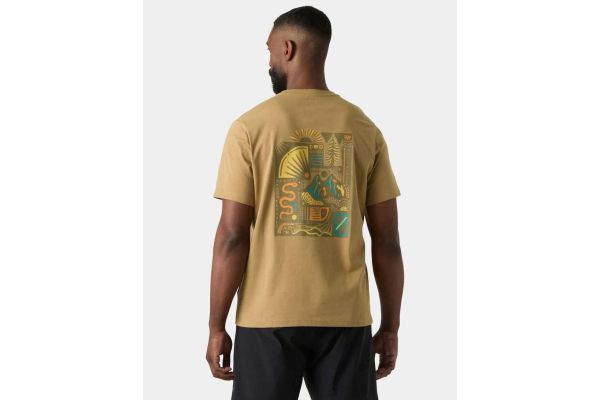 Ανδρικό Massif T-shirt Κίτρινο Helly Hansen 54600-764