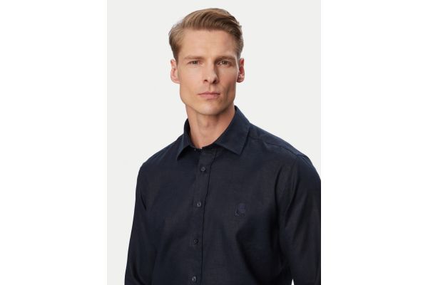 Ανδρικό Πουκάμισο Navy Μπλε Karl Lagerfeld 605084 562791-690