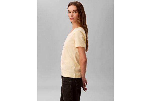 Γυναικείο T-shirt Κίτρινο Calvin Klein LV047B205G-4MY
