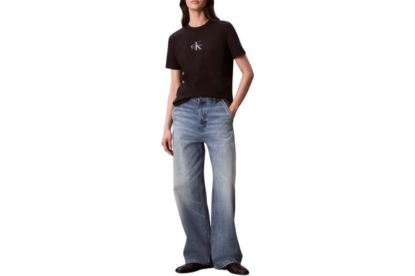 Γυναικείο T-shirt Μαύρο Calvin Klein LV047C856G-UB1