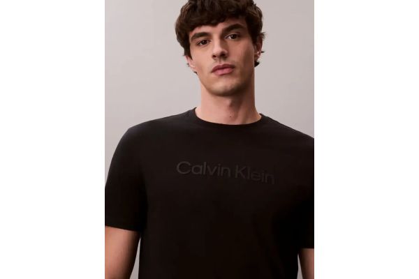 Ανδρικό T-shirt Μαύρο Calvin Klein LV04LF810G-UB1