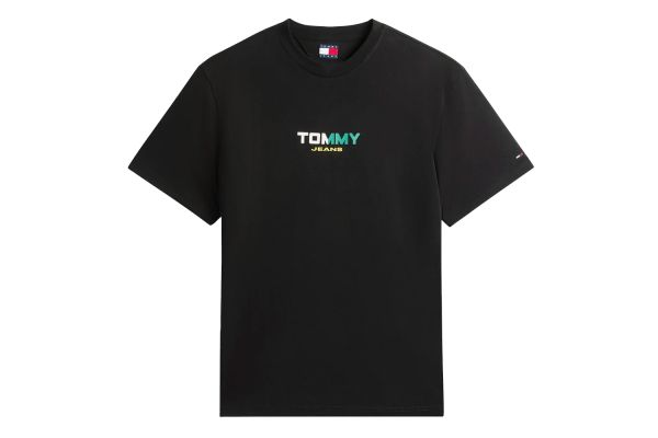 Ανδρικό T-shirt Μαύρο Tommy Jeans DM0DM22534-BDS