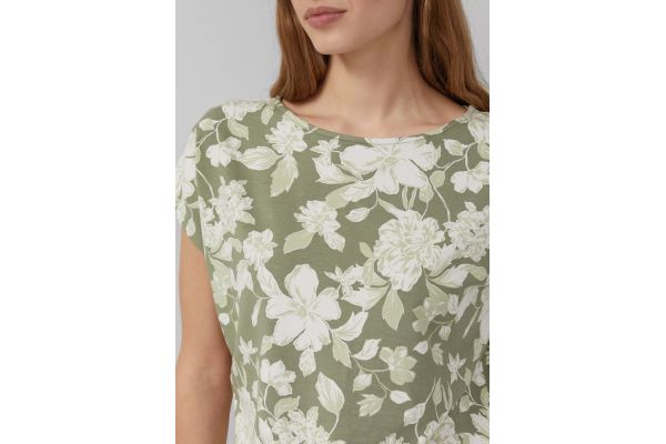 Γυναικείο T-shirt Λαδί S.Oliver 2174920-79A0
