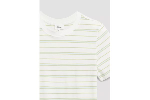 Γυναικείο T-shirt Εκρού S.Oliver 2177037-02G1