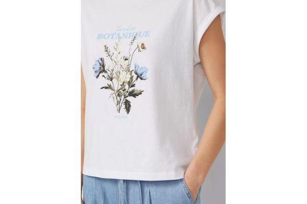 Γυναικείο T-shirt Λευκό S.Oliver 2178999-01D0