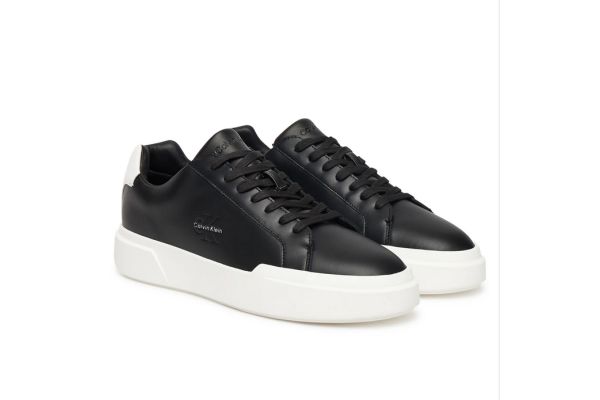 Ανδρικά Δερμάτινα Chunky Sneakers Μαύρα Calvin Klein YM0YM01344-06W