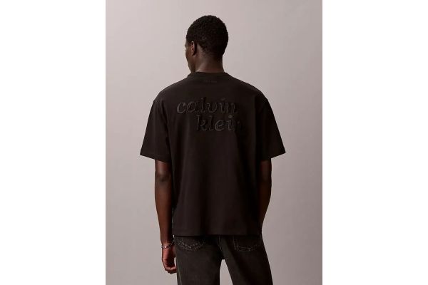 Ανδρικό T-shirt Μαύρο Calvin Klein LV04RG838G-UB1