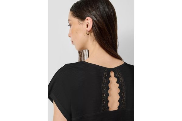 Γυναικείο T-shirt Μαύρο S.Oliver 2180385-9999