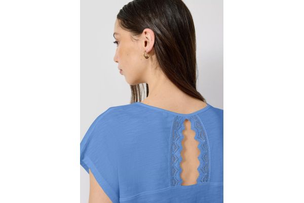 Γυναικείο T-shirt Μπλε S.Oliver 2180385-3101