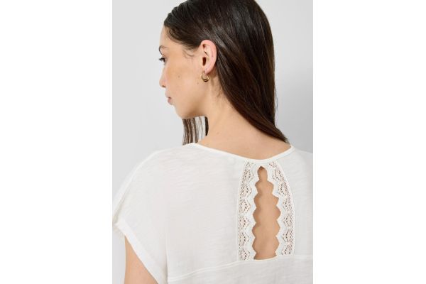 Γυναικείο T-shirt Λευκό S.Oliver 2180385-0200